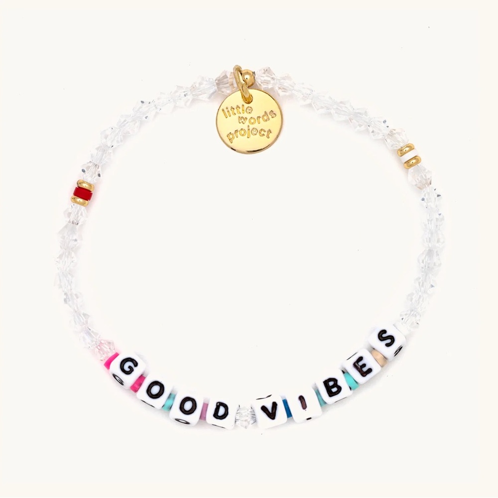 Good Vibes Little Words Project Bracelet